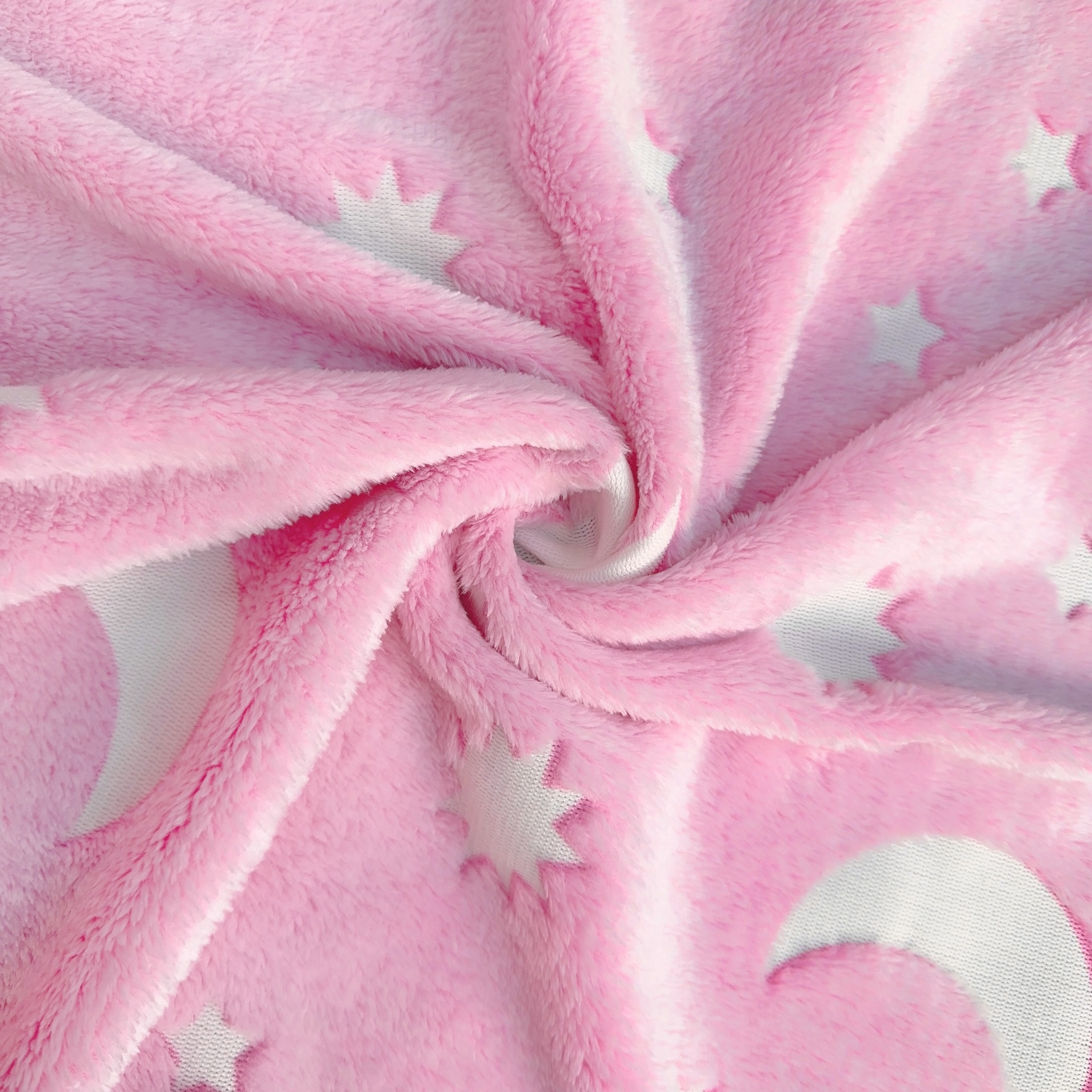 Luminous Glowing Flannel Blanket Double sided Soft Warm Sofa Temu