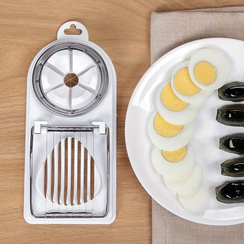 Egg Slicer 2 In 1 Stainless Steel Wire Multipurpose Egg Cutter With 2  Slicing Style For Fruit Cozinh Accessories Kitchen Gadgets - Egg Tools -  AliExpress