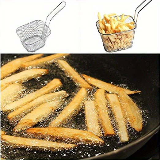 Stainless Steel French Fries Frying Basket Air Fryer Basket - Temu