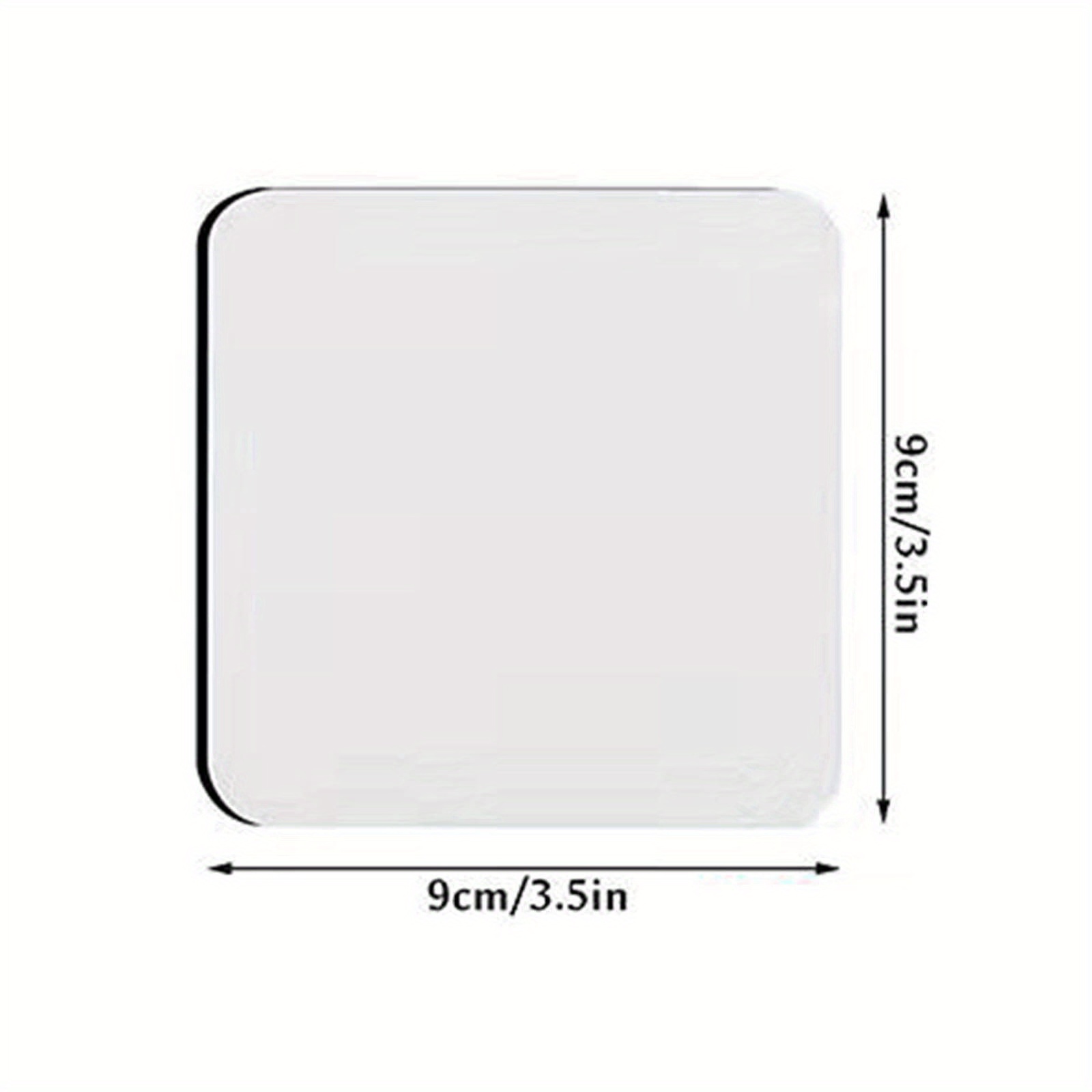 Sublimation Blanks Products Sublimation Cup Coasters Blanks - Temu