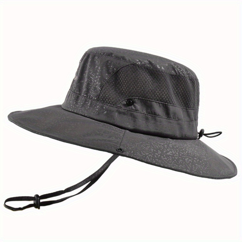 Stay Cool Protected: Large Brim Fishing Hat Men Women - Temu