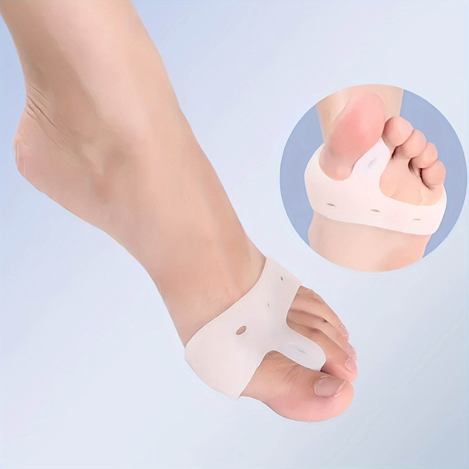 Comfortable Silicone Toe Separators For Bunion Relief And Toe ...