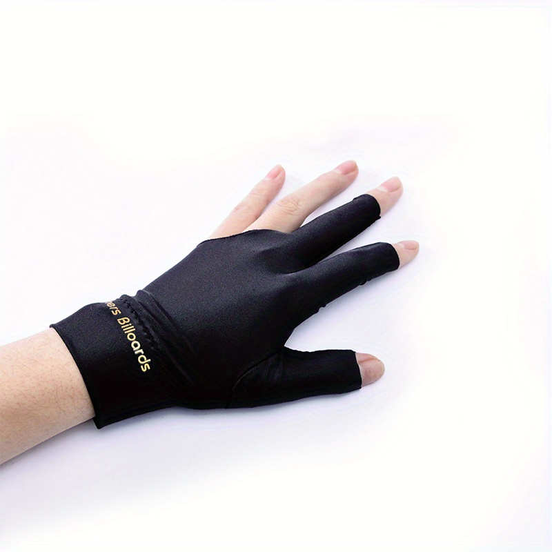 Snooker Billiard Glove For Left Hand Three Finger Cue Gloves