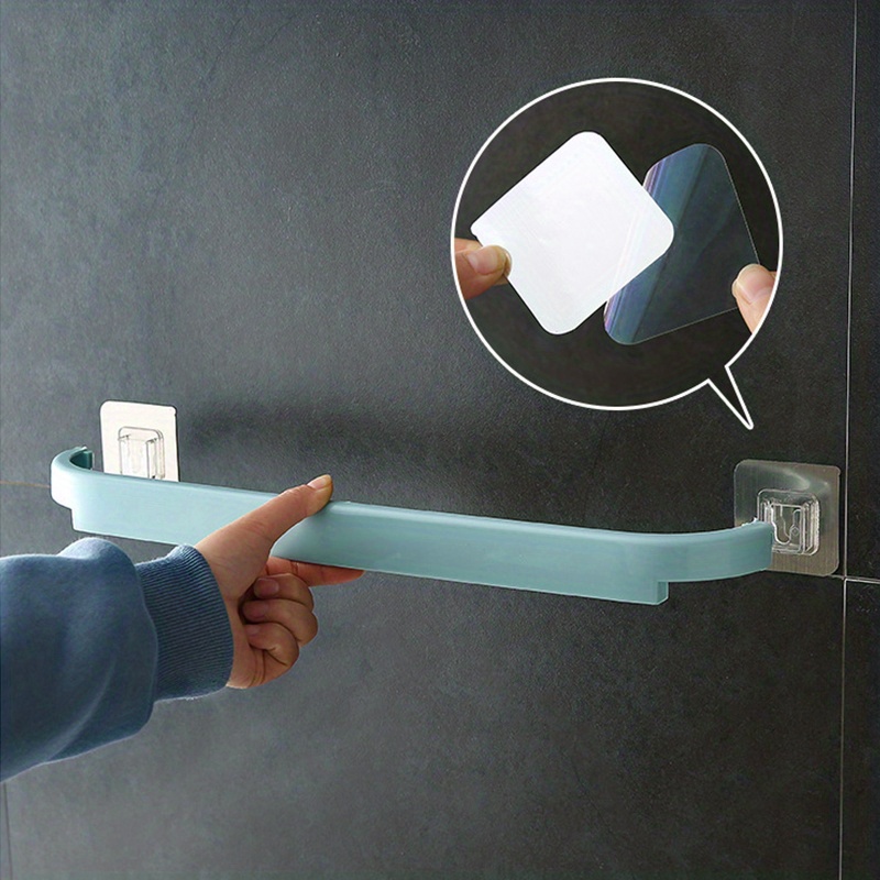 Colorful Traceless Towel Rack Easy Install Convenient Toilet Temu