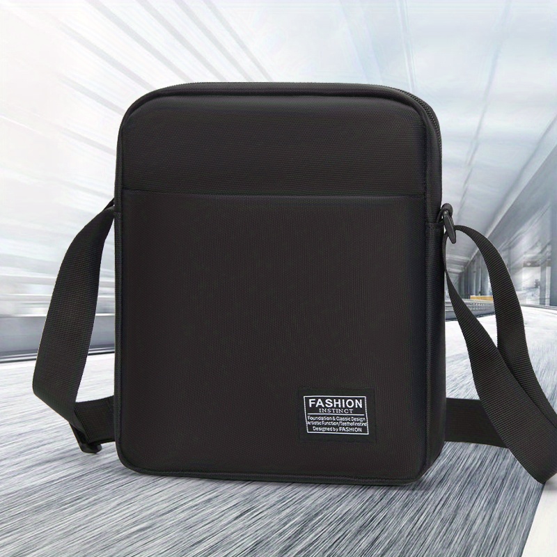 Men's Fashion Crossbody Bag, Trendy Casual Shoulder Bag With