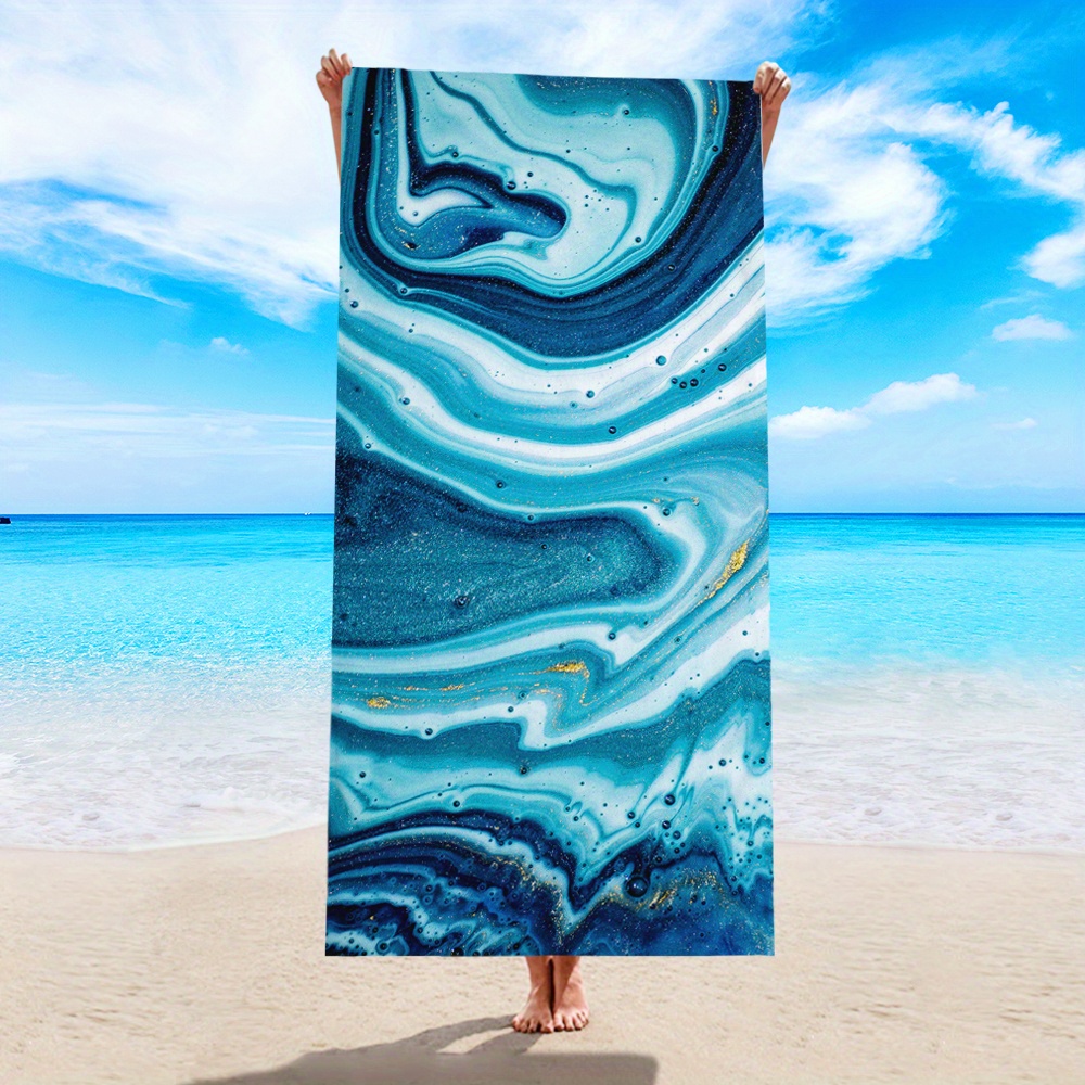  Toalla de playa a prueba de arena, manta de playa Praslin  Island Ocean Sand Sky Toallas de playa para adultos, microfibra de secado  rápido, toallas de playa antiderrapante de 35 x