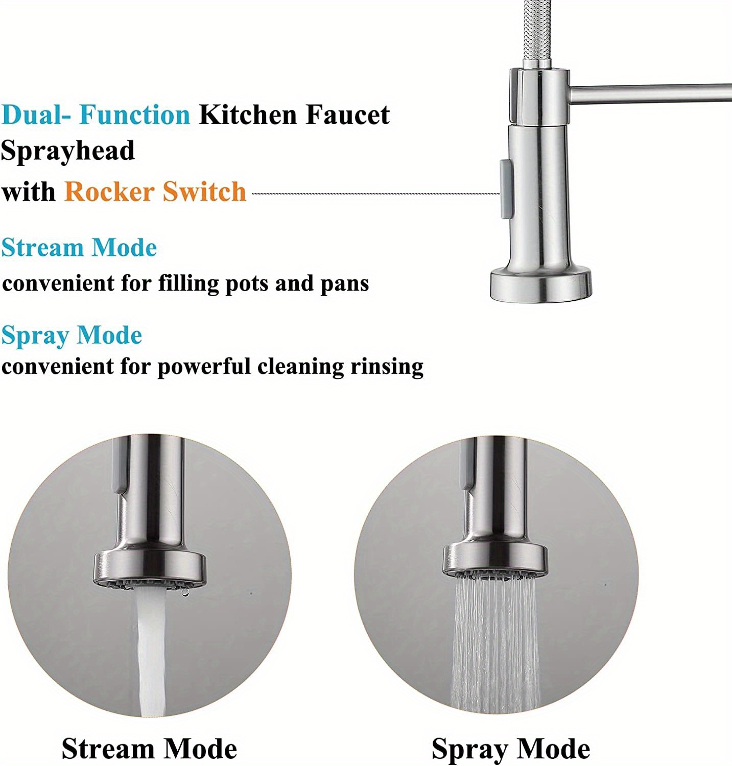 Modern Kitchen Faucet Upgrade Kitchen A Commercial grade Temu