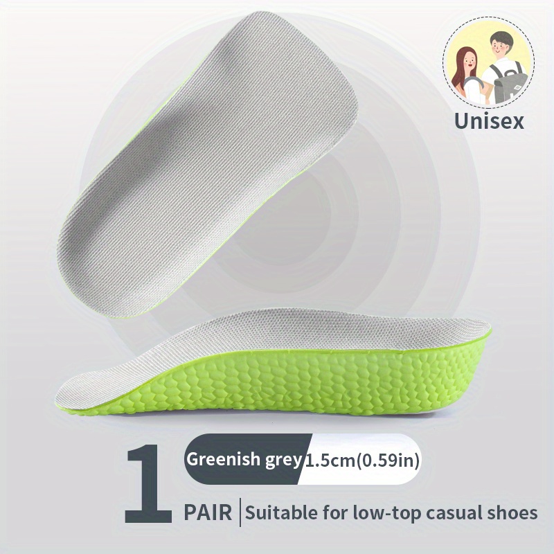 Height Increase Insoles Shoes Flat Feet Arch Support - Temu Canada