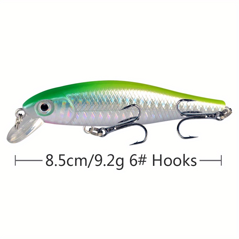 Delong Lures Weedless Pre-Rigged Fishing Lures Bass Set, Pike, and Anything  in Between - Made in USA - Extra Durable Soft Plastic Swimbaits for Bass  Fishing Lures - 5 PCS Bass Baits