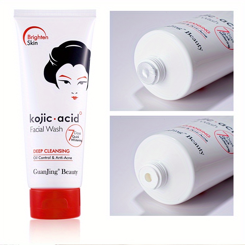 Face Wash Kojic Acid Daily Deep Cleanser Gentle Skin Care Temu