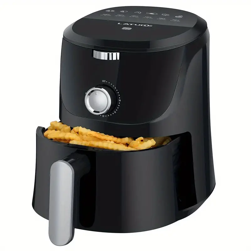 4.2 Qt Air Fryer Oven Cooker With Temperature And Time Control