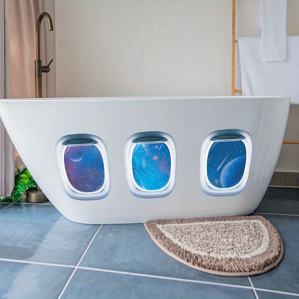 Ocean Animal Pattern Bathtub Sticker Funny Bathtub Appliques - Temu