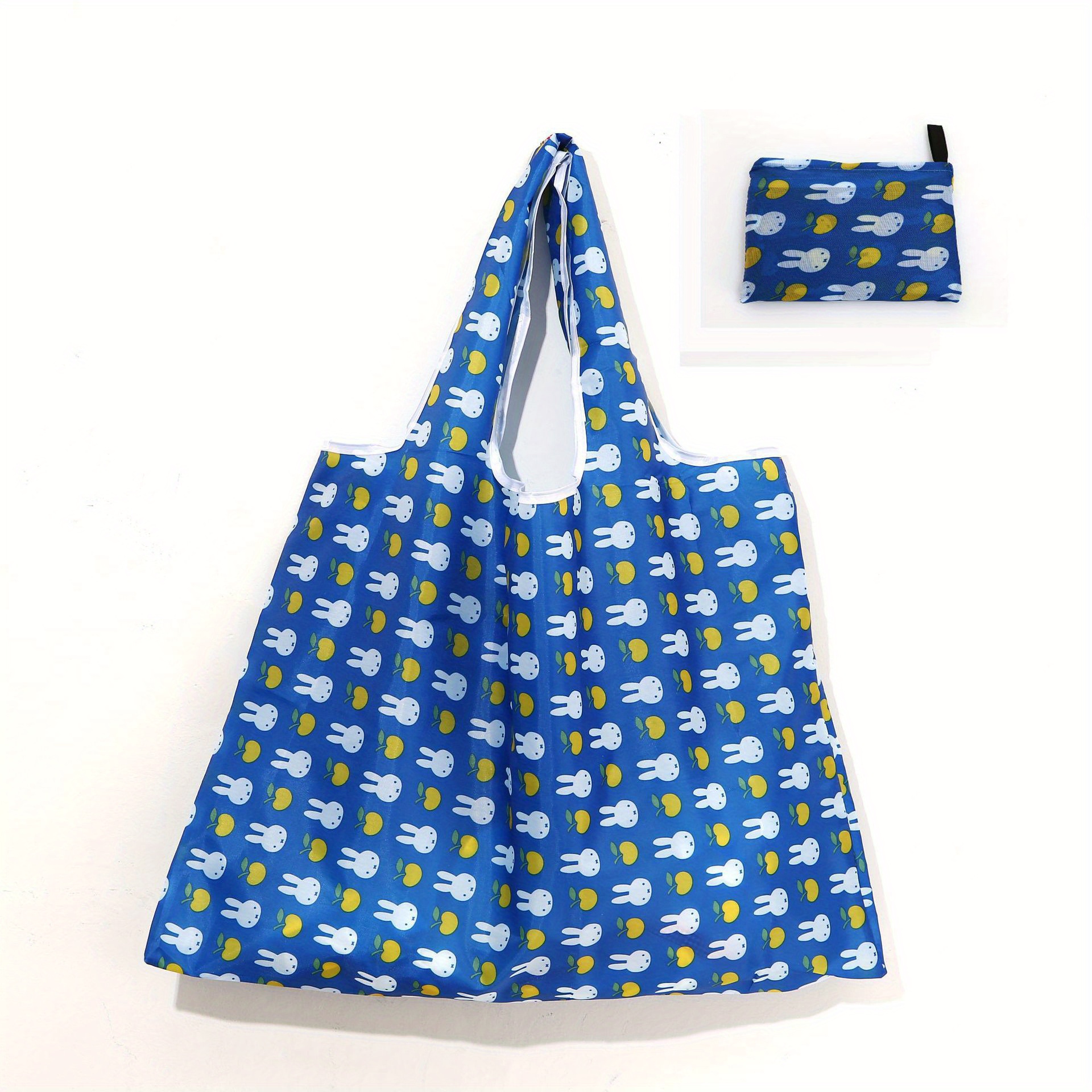 THVALUE Reusable Tote Bag Foldable Shopping Grocery Bags, Washable Dur