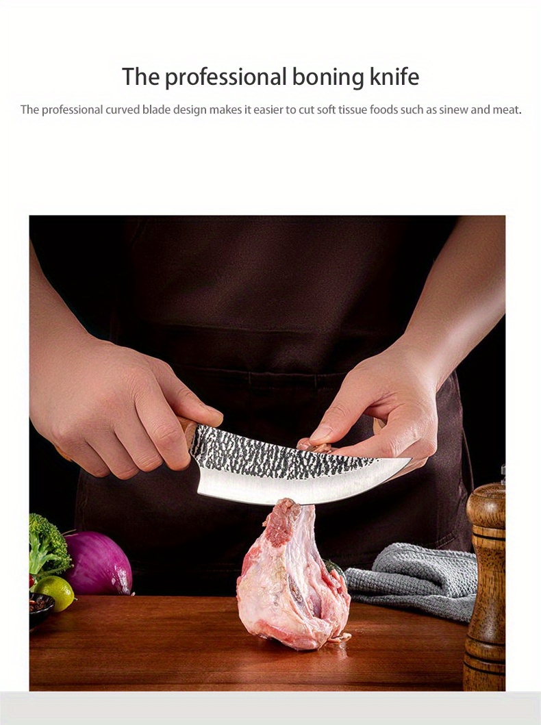 Meat Cutting Kitchen Knife Kitchen Fruit Knife Household Temu