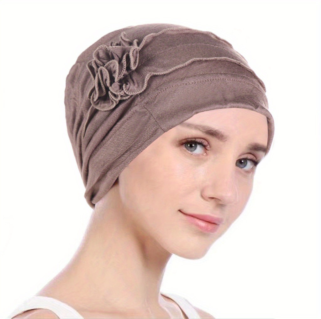 Women's Ruffle Pleated Breathable Turban: Perfect Ear - Temu