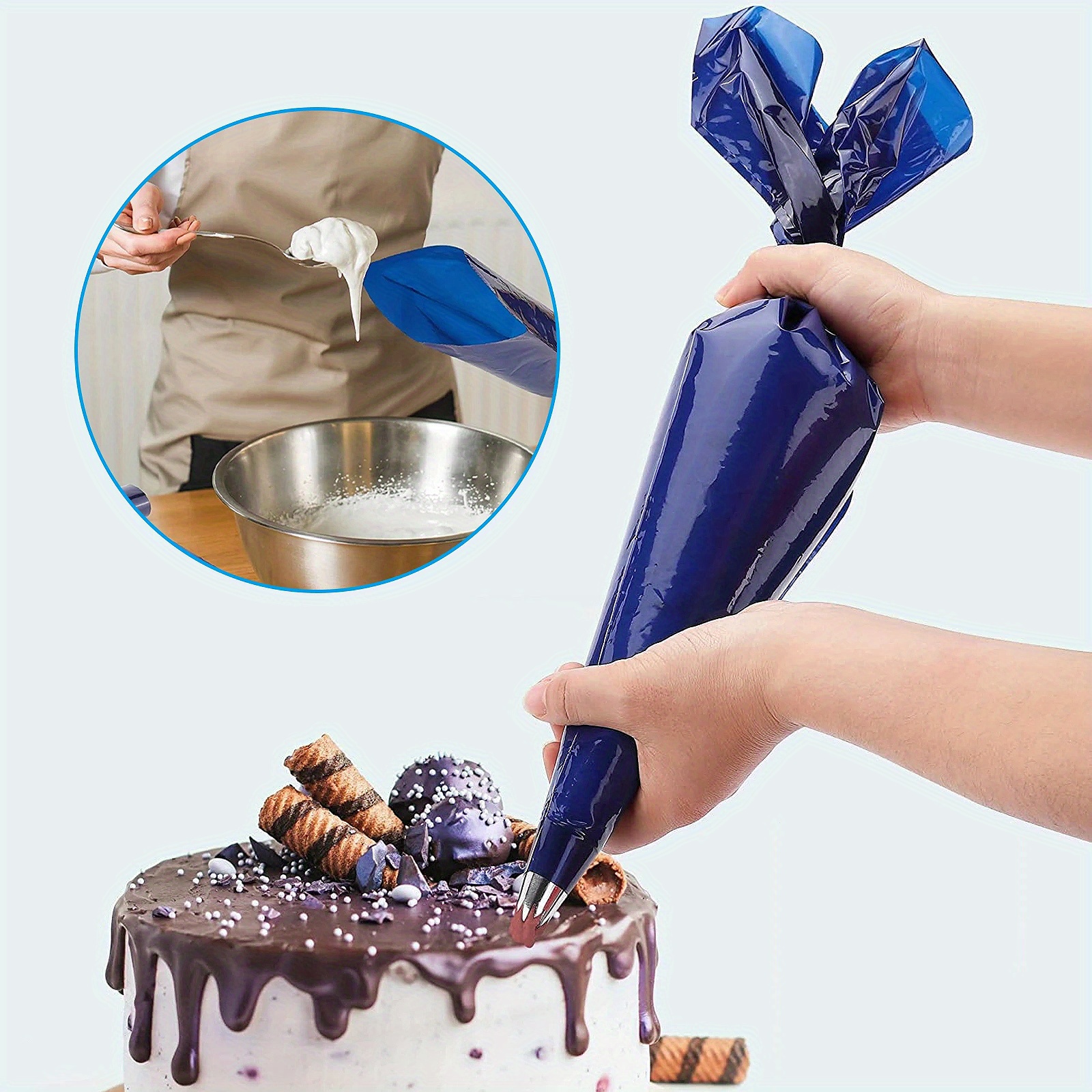 1 roll   roll cream squeezing piping bags cake decoration bag details 2