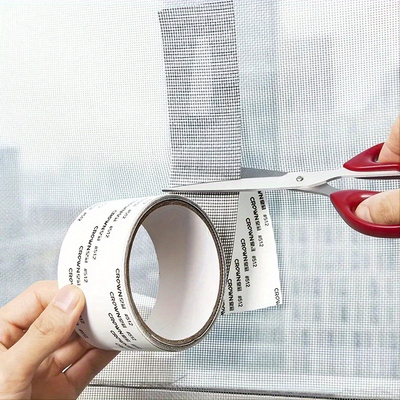 5pcs Window Screen Repair Tape, Self-Adhesive Screen Patch Tape For  Covering Up Door And Window Screen Hole