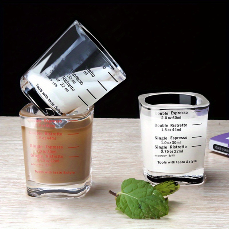 Vintage Glasco Measuring Table Tea Dessert Cup Shot Glass 1 oz 30