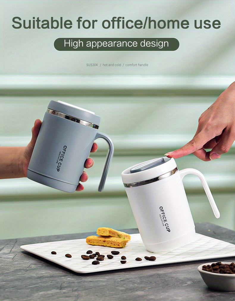 Smart Coffee Cup For Men And Women's Offices Stainless Steel - Temu