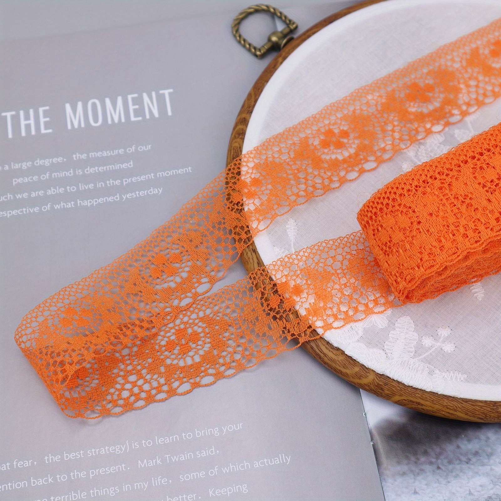  Sewing Lace - Orange / Sewing Lace / Sewing Trim &  Embellishments: Arts, Crafts & Sewing