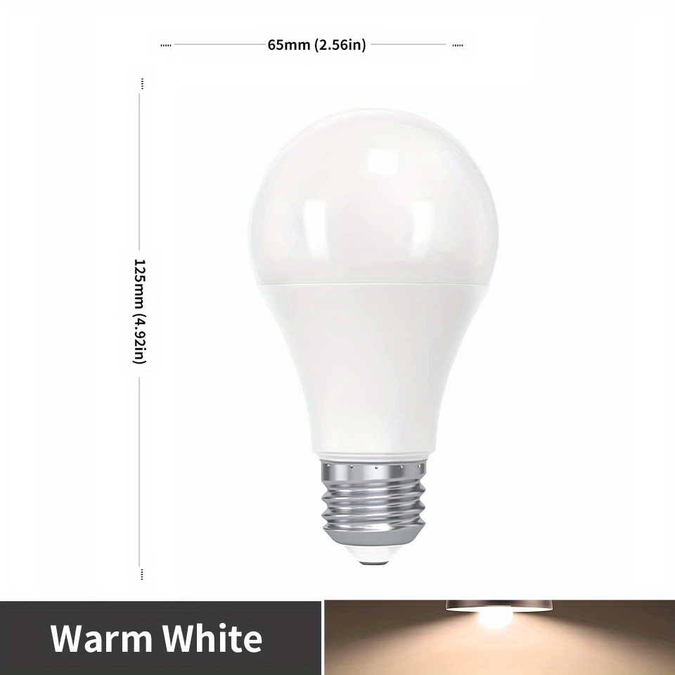 E26 Led Bulbs Equivalent Incandescent Lamps Cold White 6000k Temu