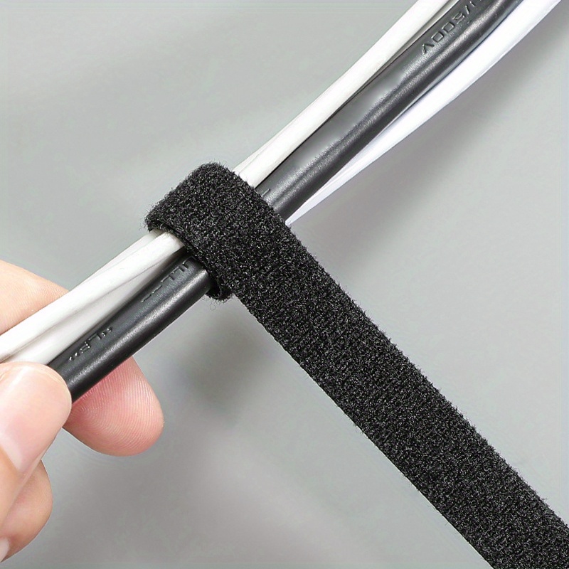 Data Cable Storage Artifact Magic Patch Tie Strap Computer Temu