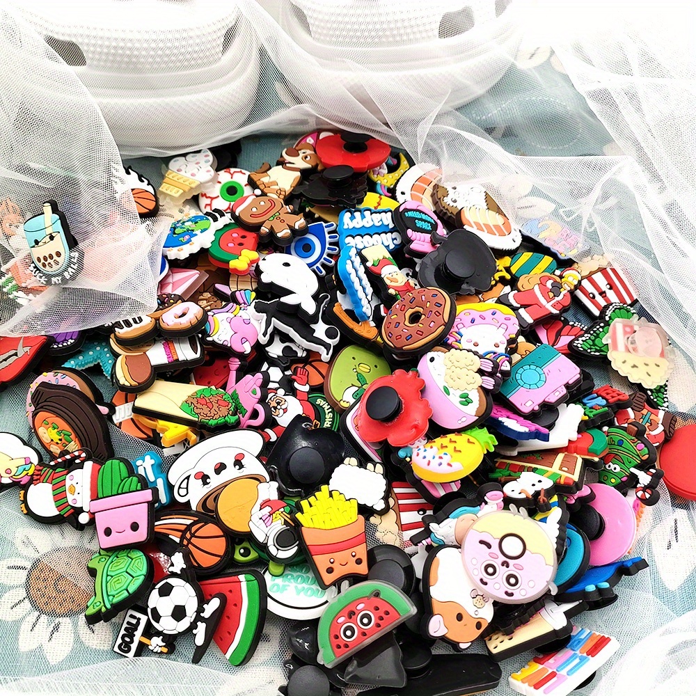 500Pcs Anime Designer Jibbitz Shoe Charms for Crocs