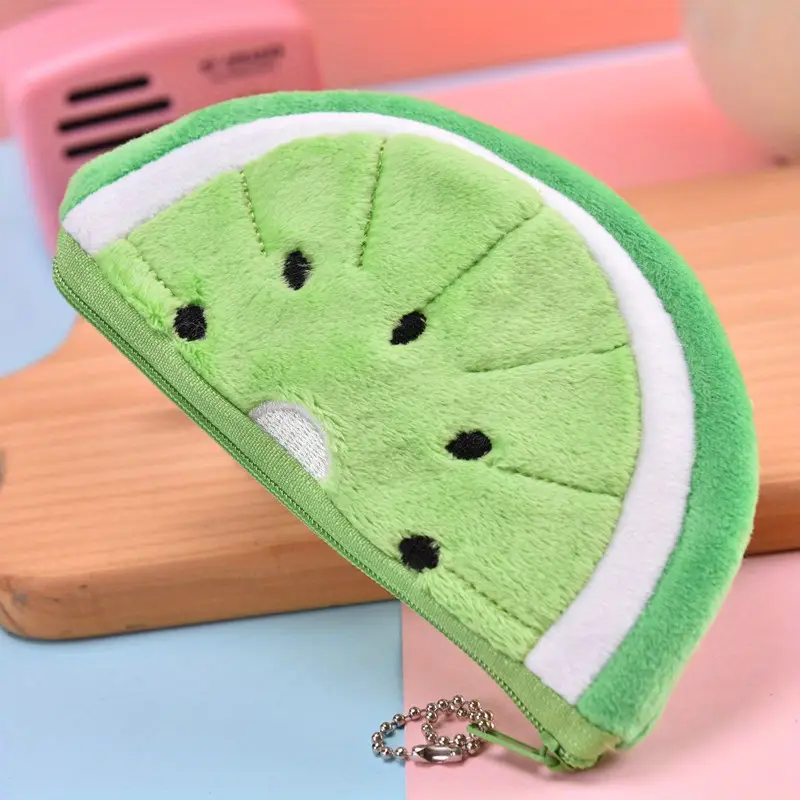 Cute Plush Fruit Watermelon Coin Purse