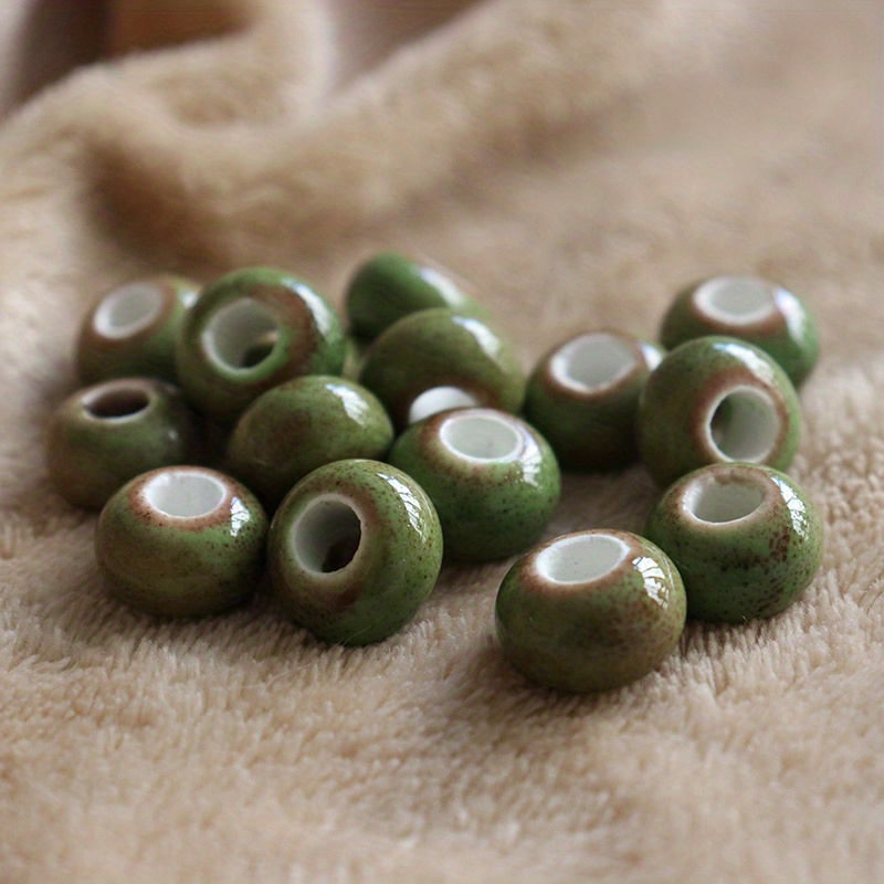 Large hole ceramic on sale beads