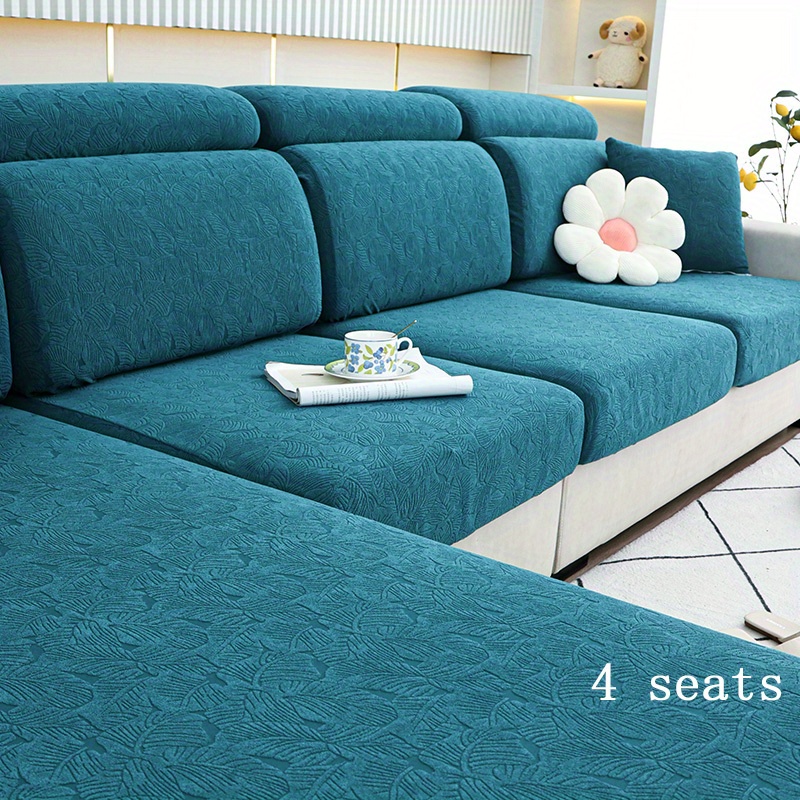 Thick Jacquard Sofa Couch Cushion Cover Elastic band - Temu