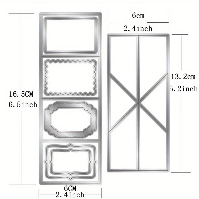 Pop Up Card Cutting Dies Creative Handcraft Set Crafting