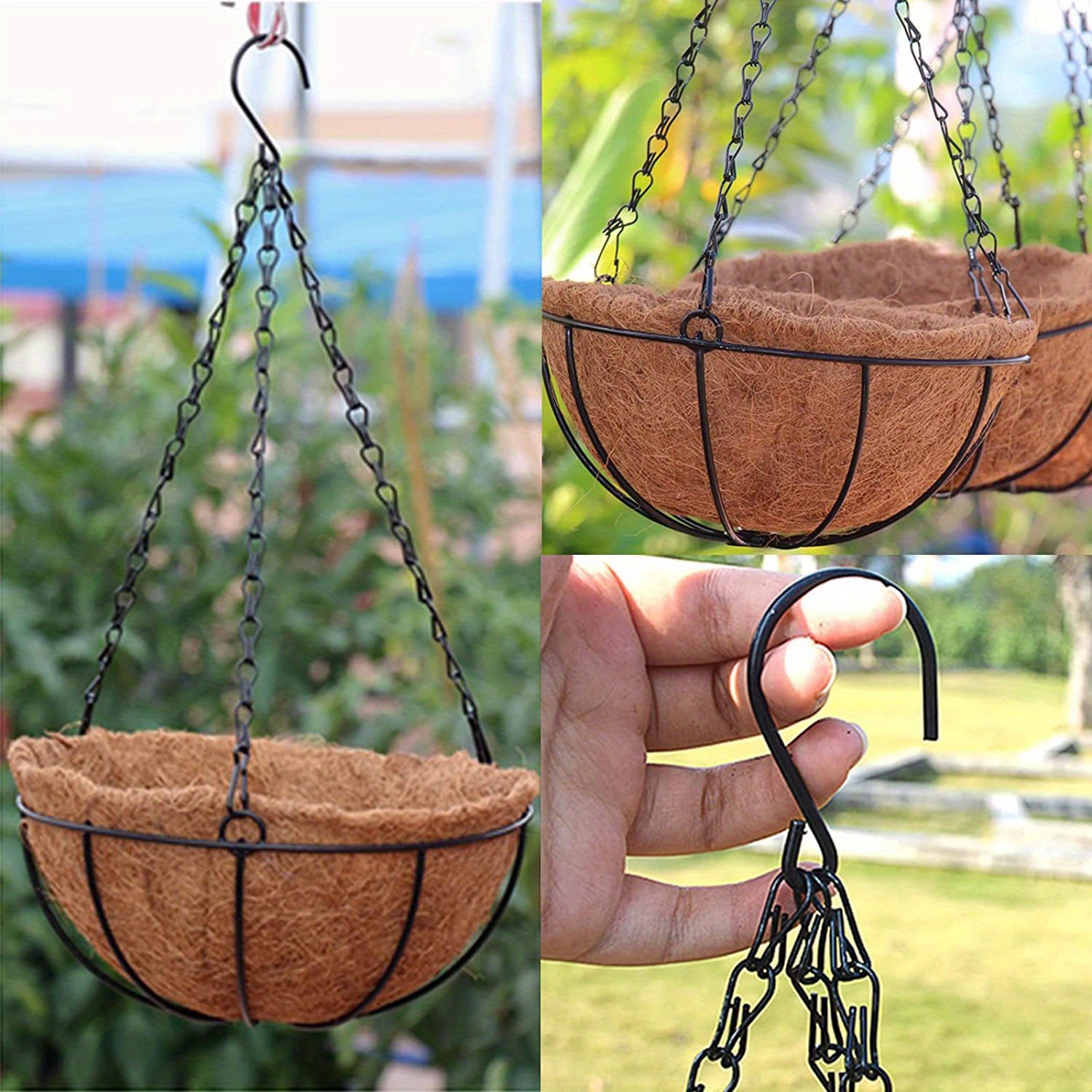 Hanging Chains Hanging Basket Chains Flower Pot Hangers With Temu
