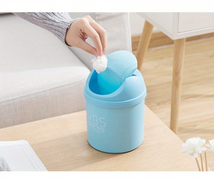 Mini Desktop Multifunctional Trash Can Home Car Storage Bucket Accessories  With Lid Garbage Bin Living Room Office Baskets229z From Hover8, $13.3