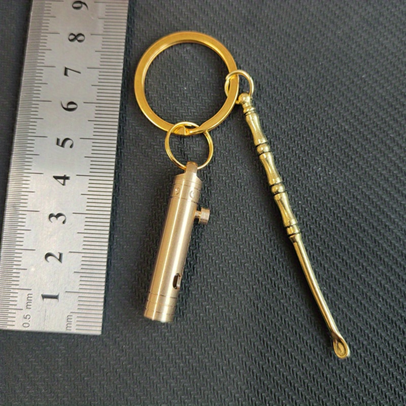 Mini coltello in ottone Portachiavi autodifesa Accessori - Temu Italy