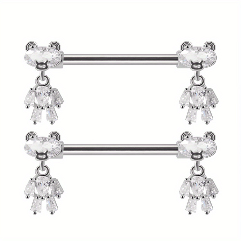 Nipple Ring Stainless Steel Body Piercing Ornaments - Temu Germany