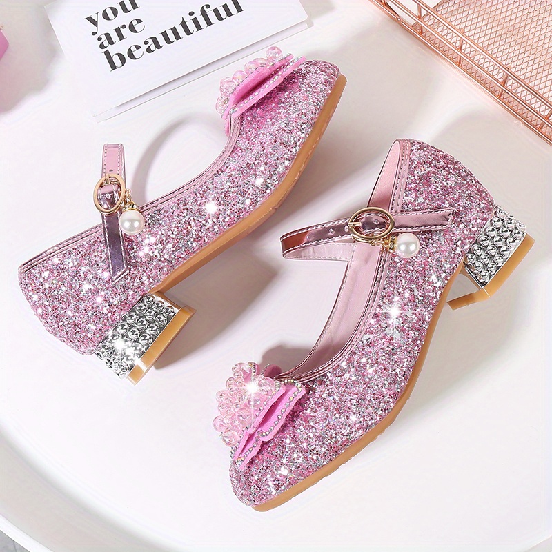 Heels with clearance glitter bottom