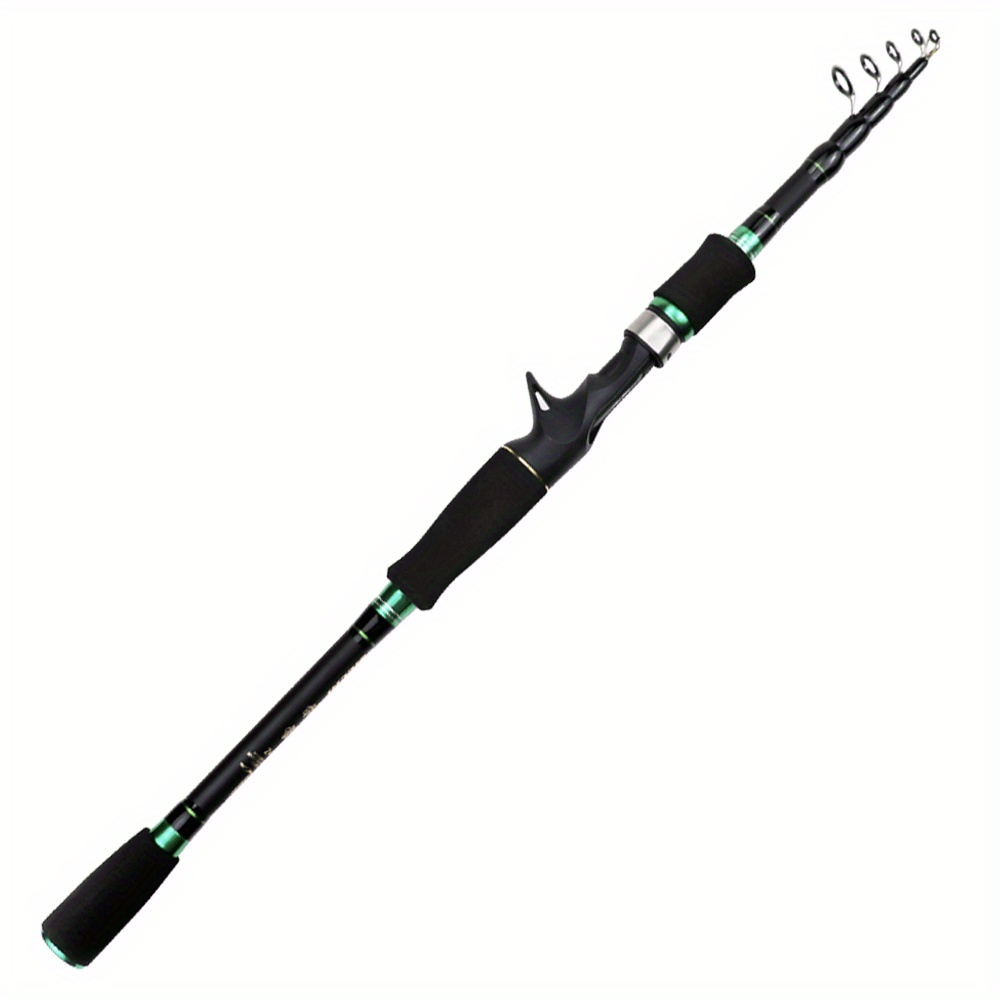 * Ultralight Carbon Fiber Telescopic Fishing Rod - Portable Lure Pole for  Freshwater and Saltwater Fishing