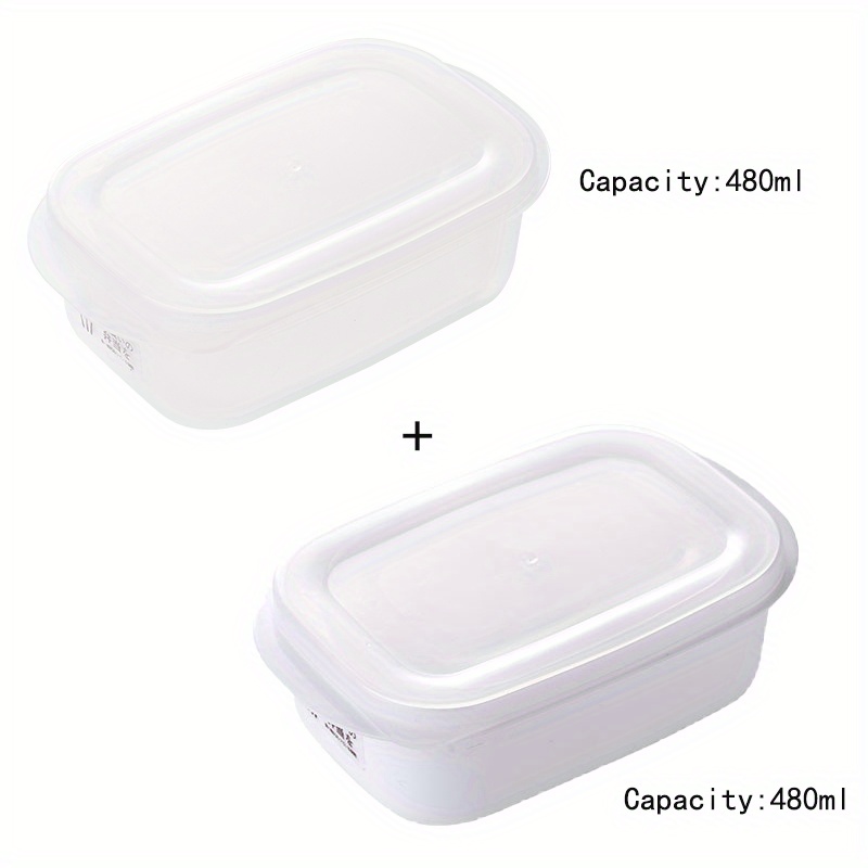 Airtight Food Storage Containers with White Lids – 6 Piece Set – Dwellza
