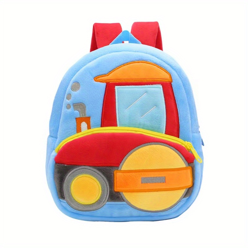 Children's Backpack Cartoon Vehicle Truck Print Backpack Kindergarten  School Bag For Boys Girls Lightweighttravel Backpack - Temu United Arab  Emirates