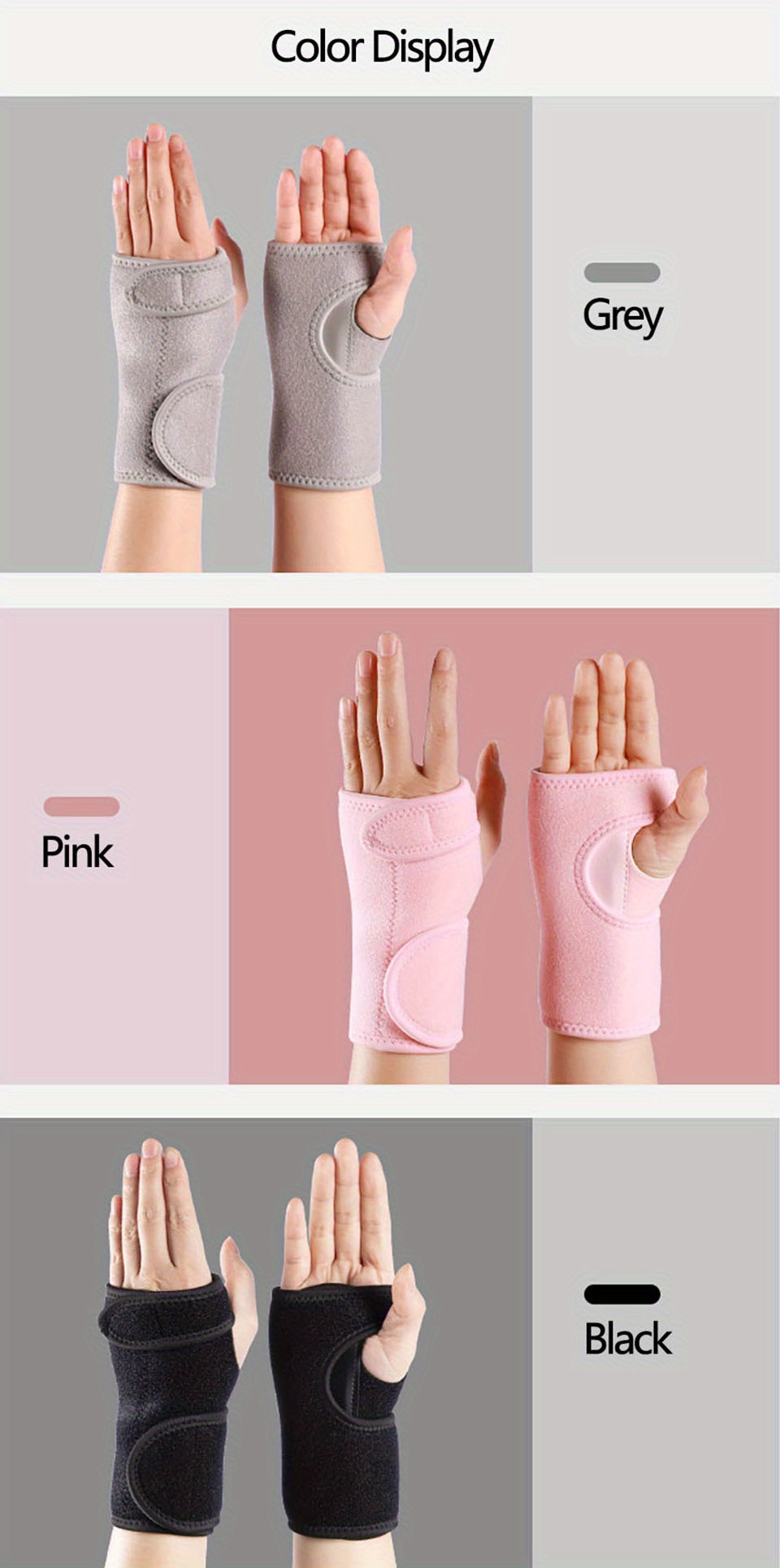 Comfortable Wrist Brace Carpal Tunnel Arthritis Tendonitis Temu