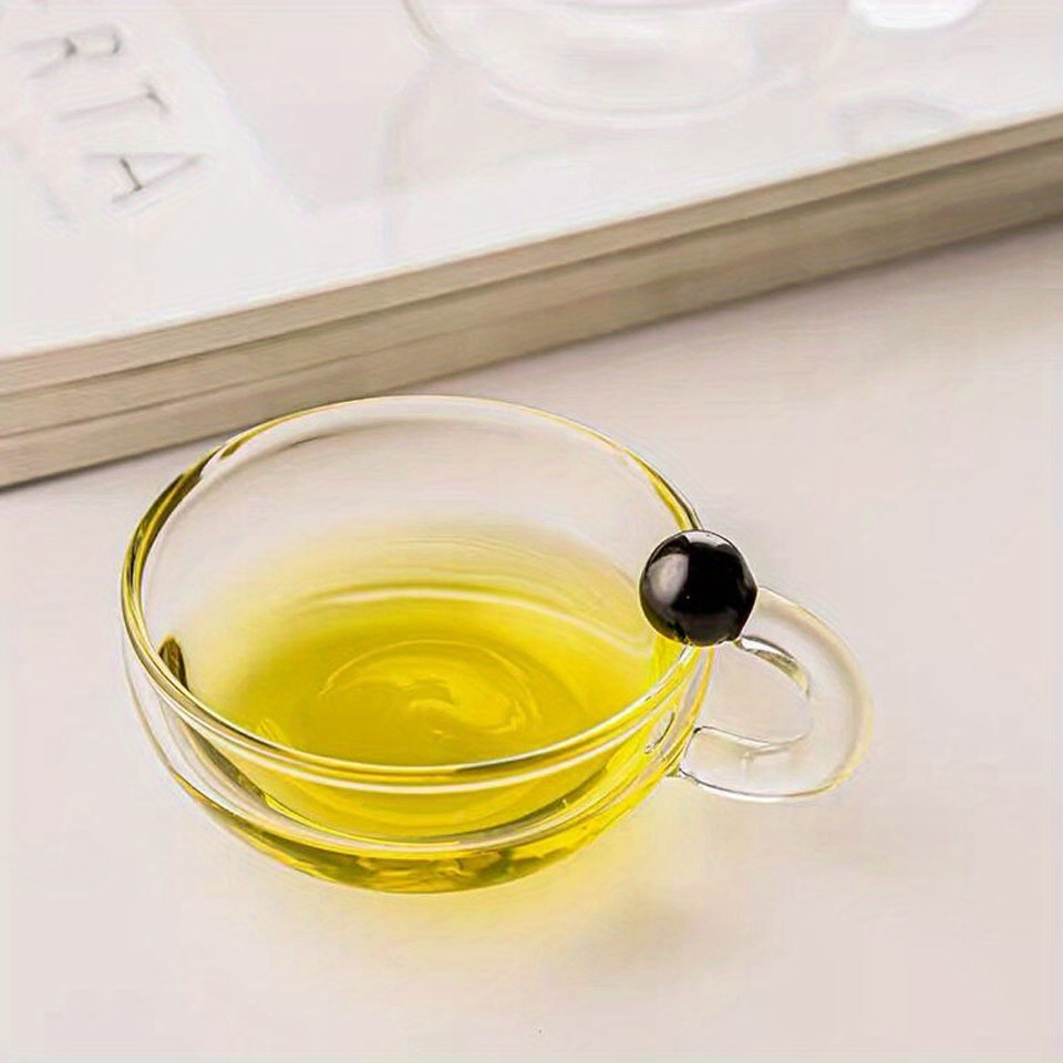1pc teapot borosilicate glass gift set removable loose tea infuser tea kettle strainer tea maker coffee cup coffee servers details 4