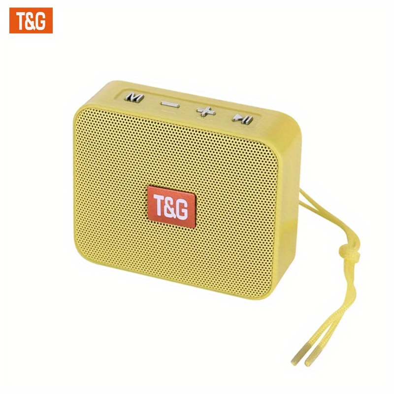 Tg166 Outdoor Portable Mini Wireless Stereo Speaker Cute - Temu