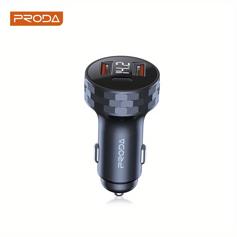 INICIO 100W USB C Car Charger with Cable, Dual Port C + A PPS PD3.0 Car