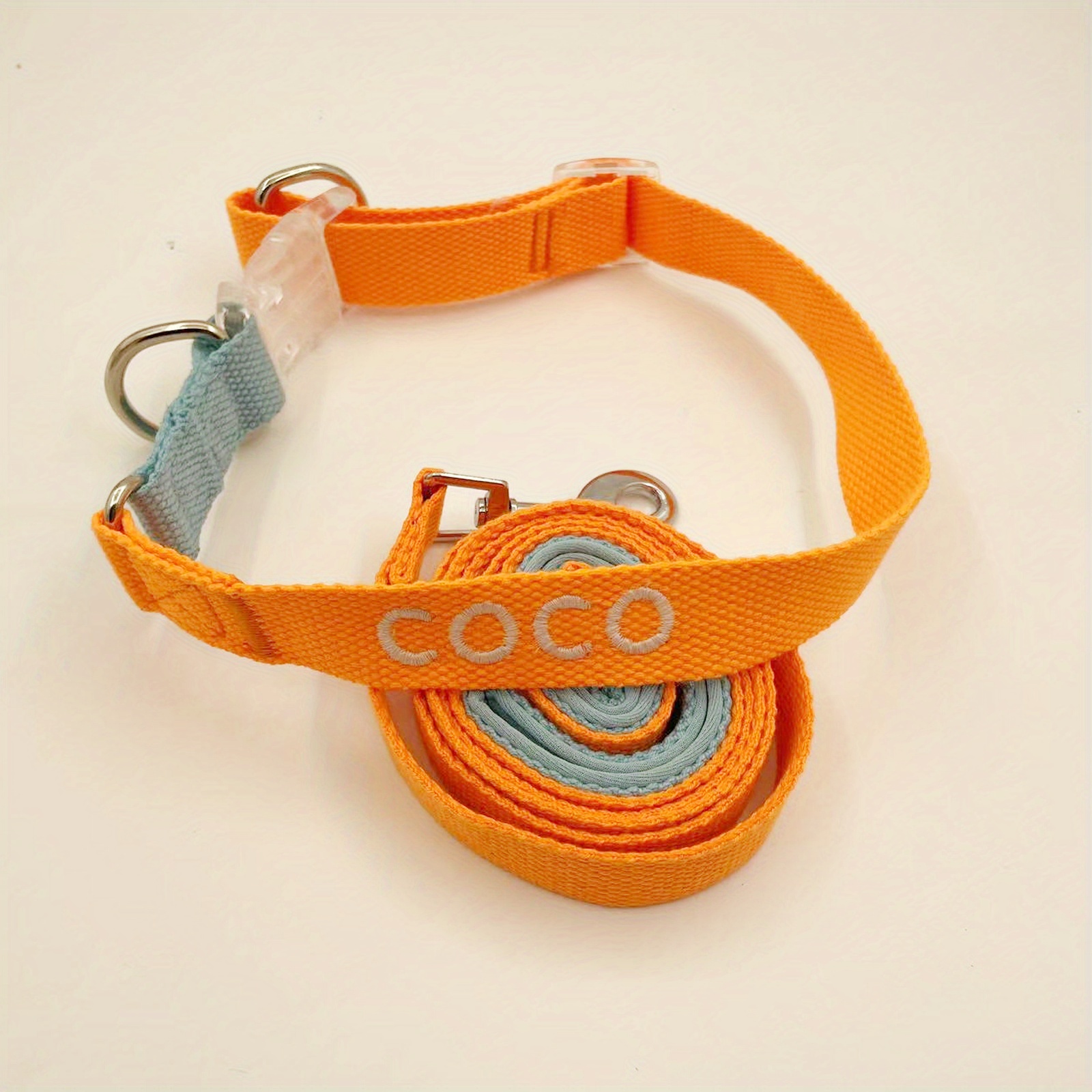 Collar Para Perro Personalizable Con Nombre Bordado - Ajustable, Hecho En Reino Unido, Marca Steve & Carol's