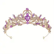 Vintage Baroque Crystal Tiaras And Crowns For Women - Temu