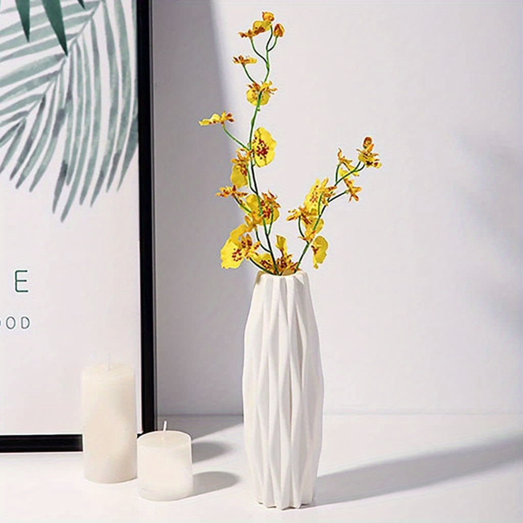 Plastic Vase Creative Nordic Vases Nordic Style Flower Arrangement Simple Flower Vases Decor For Flowers Living