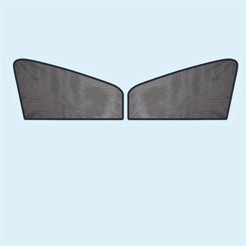 2 Stück Autovorhänge, magnetische Schienenvorhänge,  Seitenfenster-Sonnenschutz, blockierende magnetische Saugvorhänge