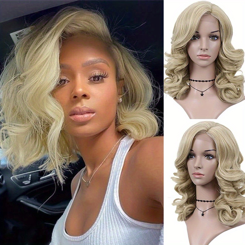 Legacy Human Hair Blend Lace Front Wig - Farrah is a loose wave