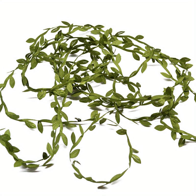 Leaf Ribbon Trim, Artificial Vines Leaf Garland