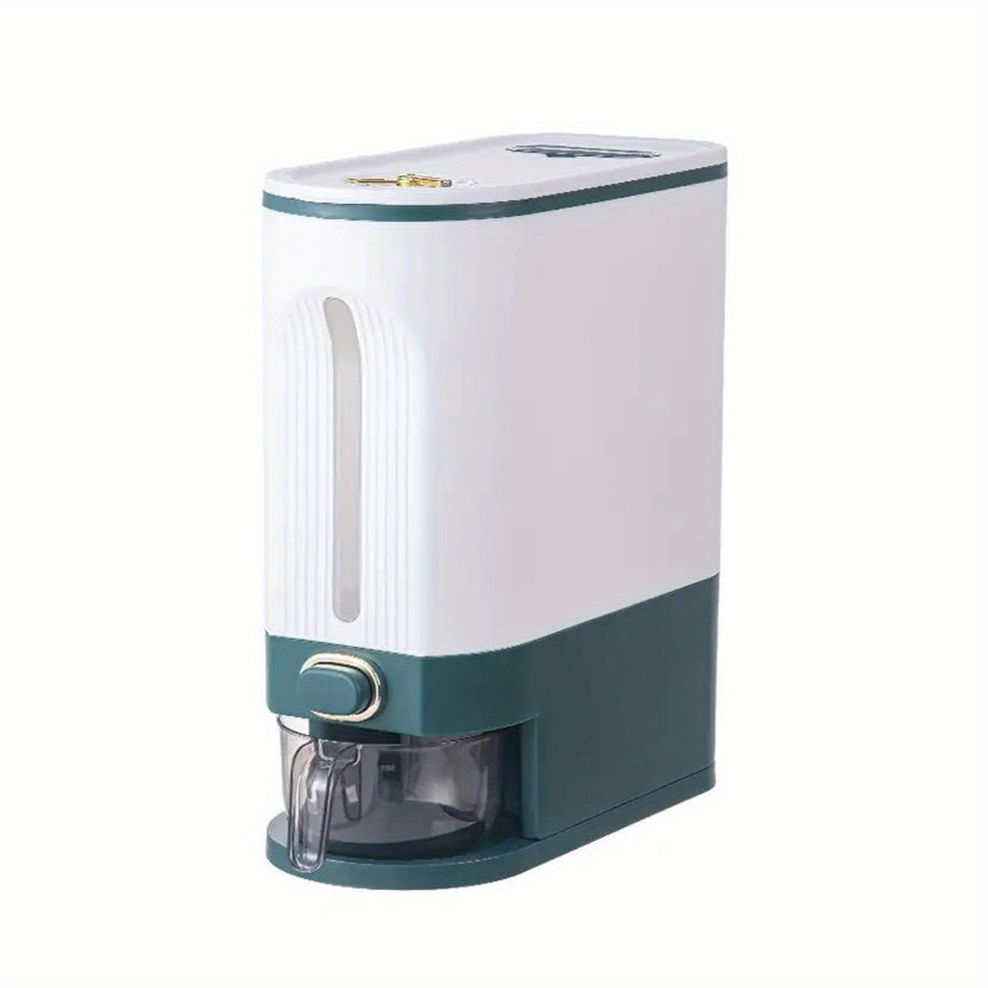  Bzdzmqm Airtight Rice Dispenser with Cover, Automatic